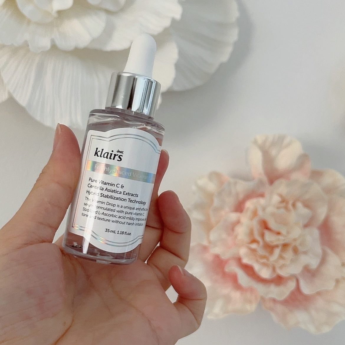 フレッシュリージュースドビタミンドロップ(35ml)/Klairs/美容液を使ったクチコミ(6枚目)