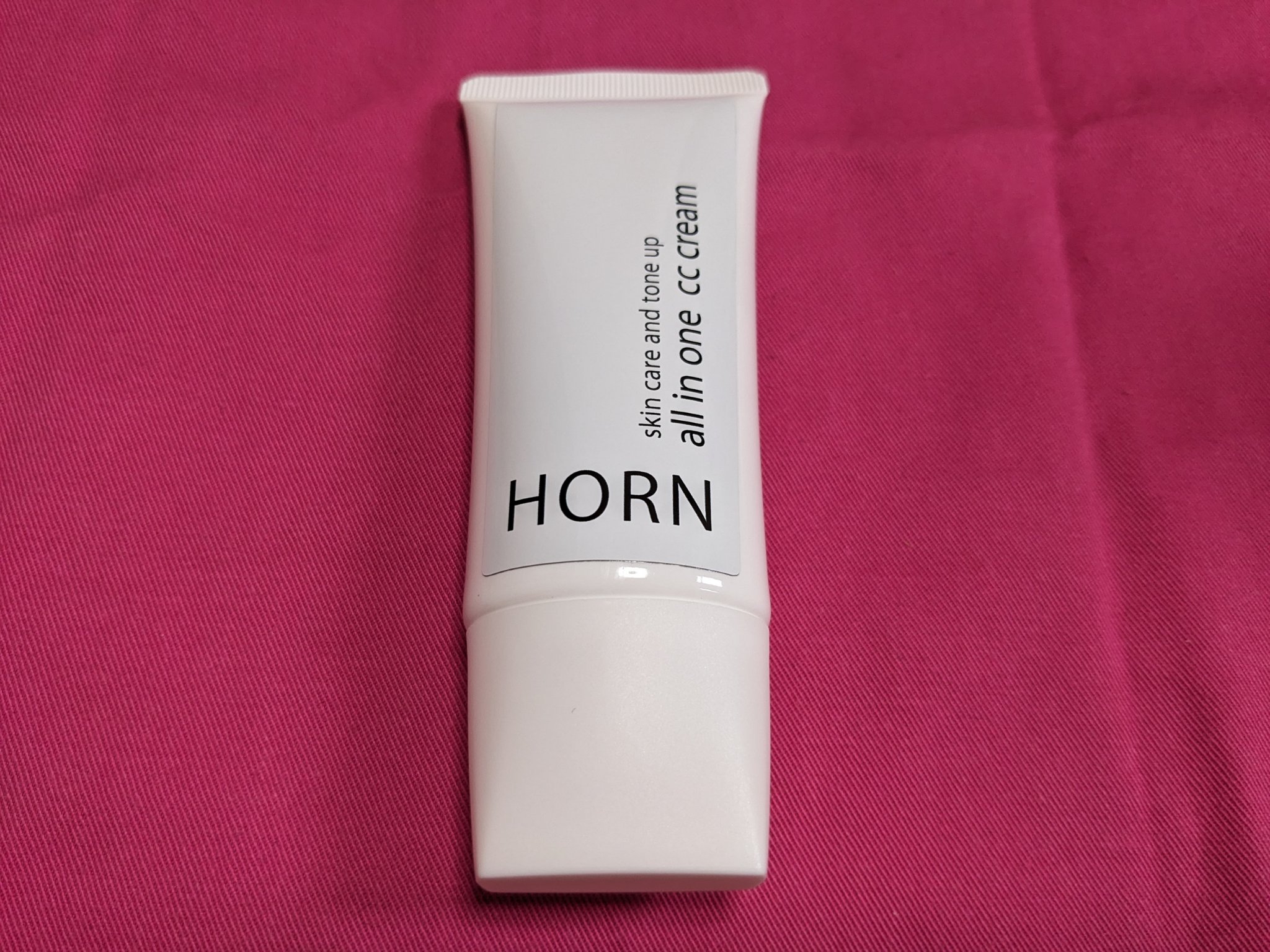 オールオインワンCCクリーム/HORN/化粧下地を使ったクチコミ（2枚目）