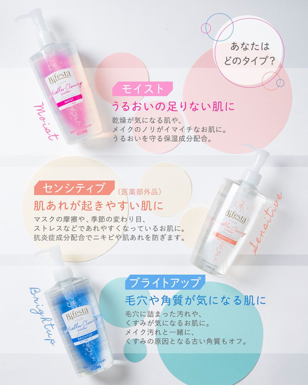 ミセラークレンジングウォーター ブライトアップ/ビフェスタ/クレンジングウォーターを使ったクチコミ(1枚目)