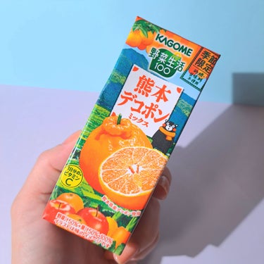 𝗵𝗮𝗿𝘂ママ💯🌺 on LIPS 「季節限定🍊野菜汁50%+果汁50%＝100%1日分のビタミンC..」（1枚目）