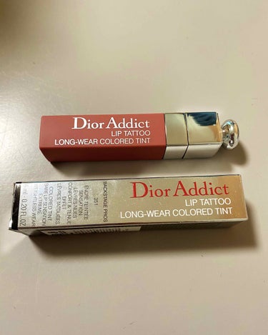 【旧】ディオール アディクト リップ ティント 351 ナチュラル ヌード/Dior/リップグロスを使ったクチコミ（1枚目）