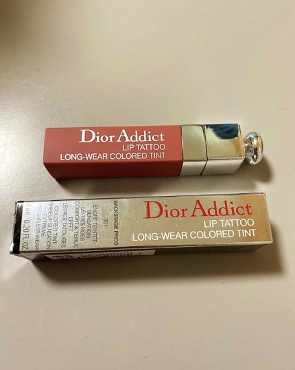 【旧】ディオール アディクト リップ ティント 351 ナチュラル ヌード/Dior/リップグロスを使ったクチコミ(1枚目)