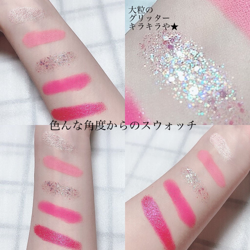 pressed powder palette/ColourPop/アイシャドウパレットを使ったクチコミ(4枚目)