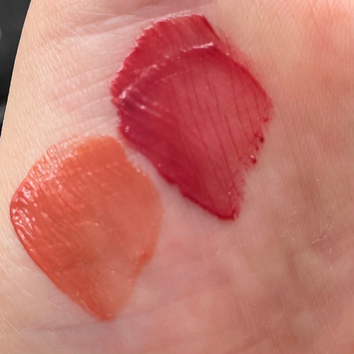 ムードインハンサーウォーターリキッドグロウ/hince/口紅を使ったクチコミ(2枚目)