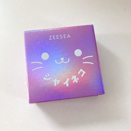 キャットハイライティングブラッシュ 01 オレンジ/ZEESEA/パウダーハイライトの画像