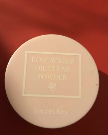 ROSE WATER OIL CLEAR POWER /SECRET KEY/ルースパウダーを使ったクチコミ（1枚目）