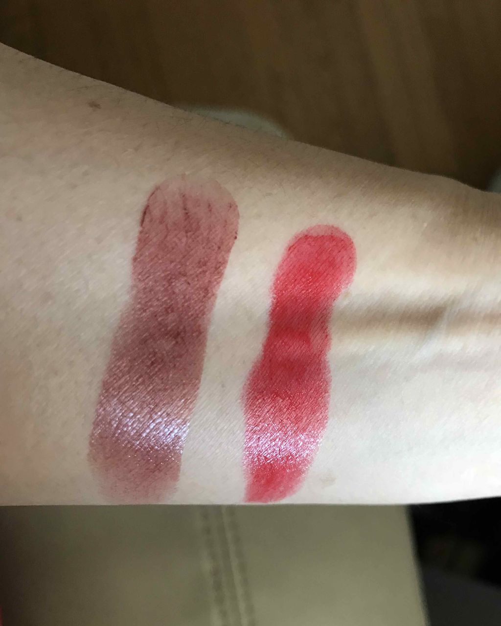 ルージュ ヴォリュプテ シャイン/YVES SAINT LAURENT BEAUTE/口紅を使ったクチコミ(2枚目)