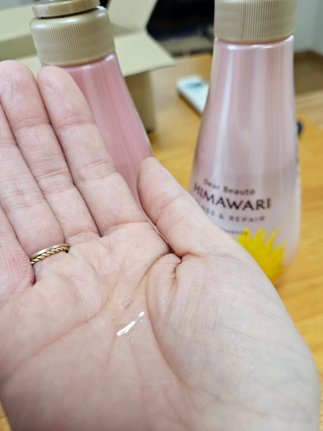 オイルインシャンプー/オイルインコンディショナー (グロス&リペア)/ディアボーテ/市販シャンプーを使ったクチコミ(3枚目)