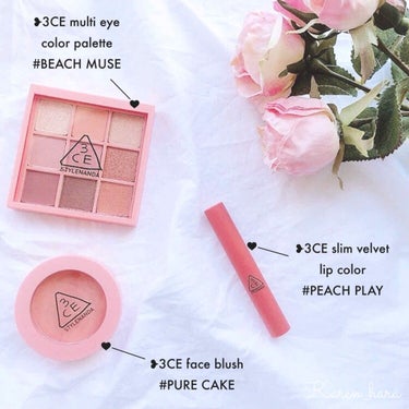 原かれん🎀 𝙽𝙼𝙱𝟺𝟾 on LIPS 「♥︎限定発売♥︎韓国代表コスメ！3CESPRINGKIT春にぴ..」（3枚目）