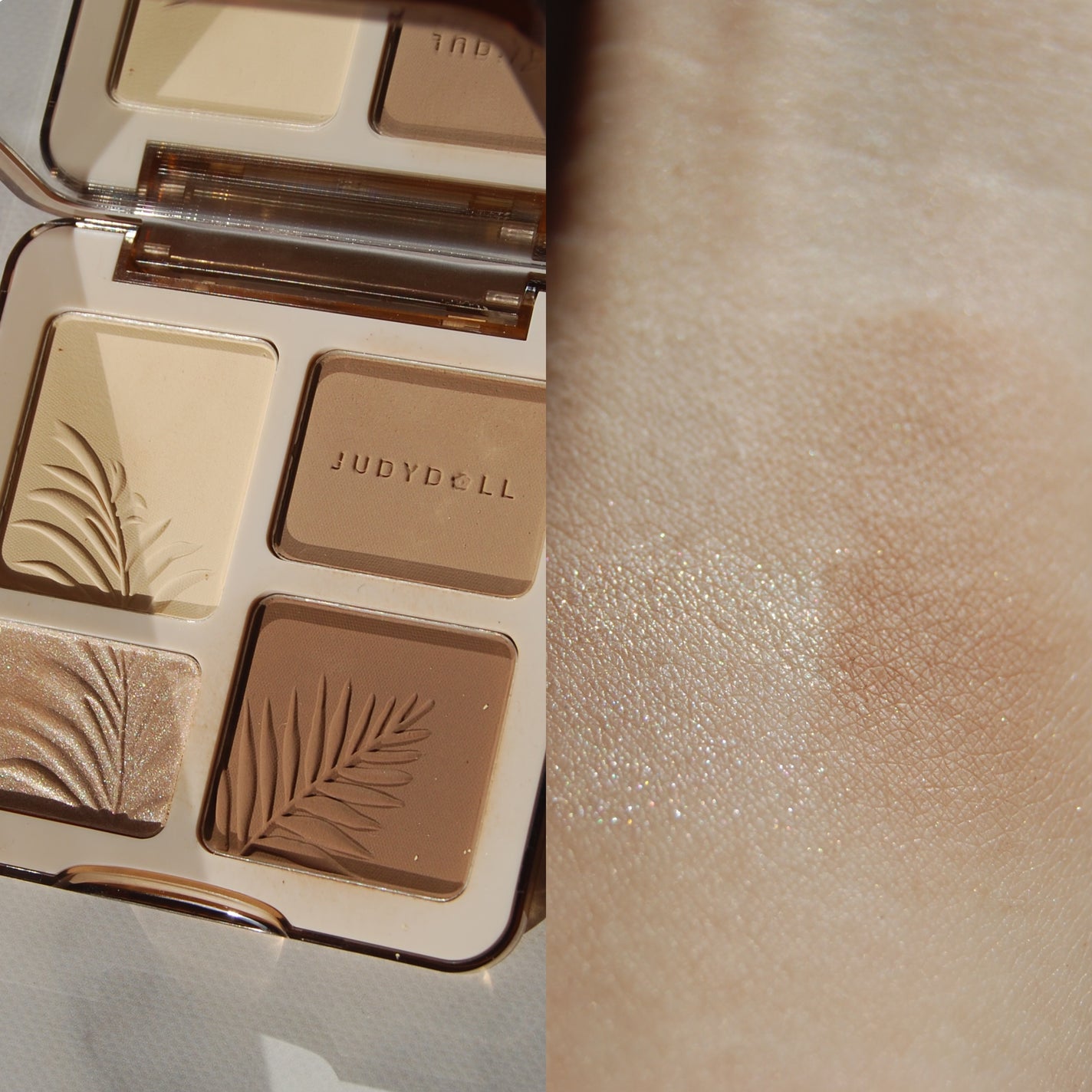 JUDYDOLL メリハリマスターパレット/JUDYDOLL/パウダーハイライトを使ったクチコミ(3枚目)