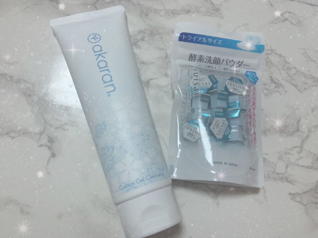 クッションジェルクレンジング/アカラン/クレンジングジェルを使ったクチコミ（1枚目）