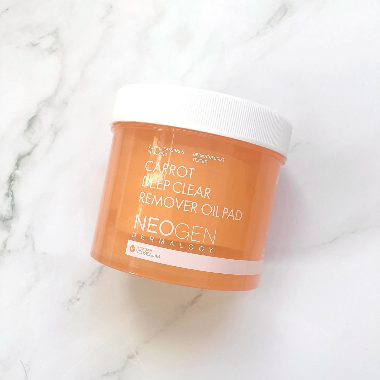 キャロットディープクリアリムーバーオイルパッド/NEOGEN/トナーパッドを使ったクチコミ（1枚目）