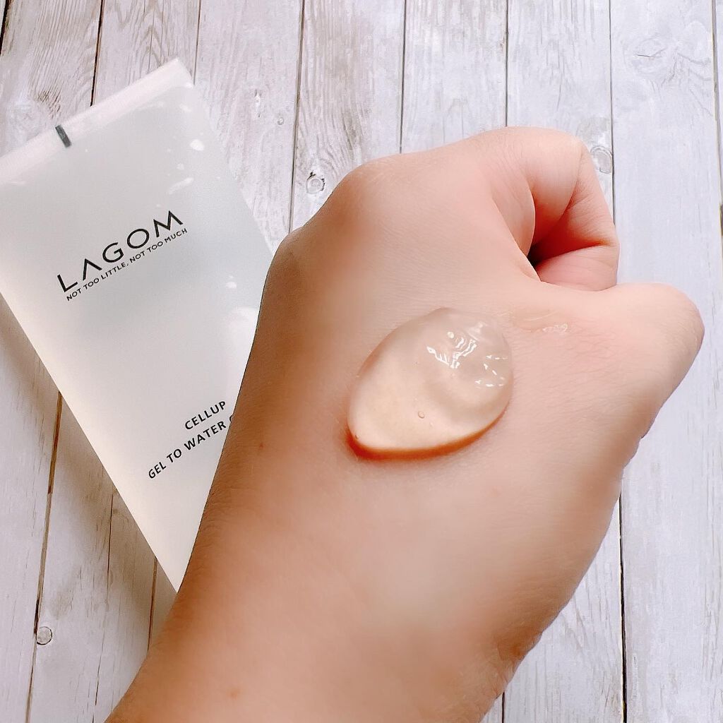 ラゴム ジェルトゥウォーター クレンザー(朝用洗顔)/LAGOM /その他洗顔料を使ったクチコミ（2枚目）