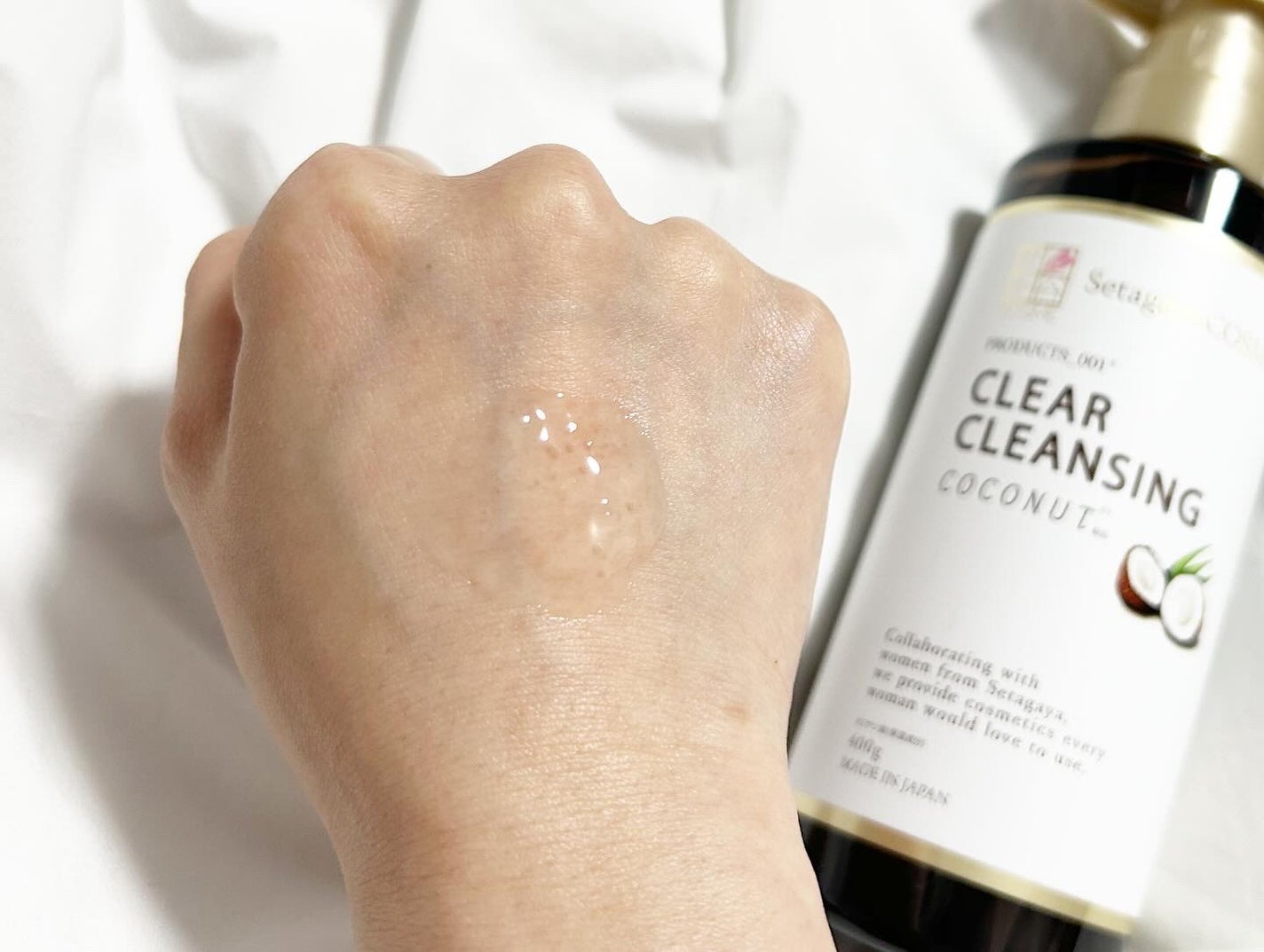 クリアクレンジング ココナッツ/世田谷コスメ/クレンジングジェルを使ったクチコミ(4枚目)