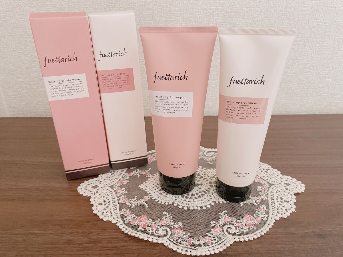 モイストアップ ジェル シャンプー/トリートメント/fuettarich (フエッタリッチ)/サロンシャンプーを使ったクチコミ（1枚目）