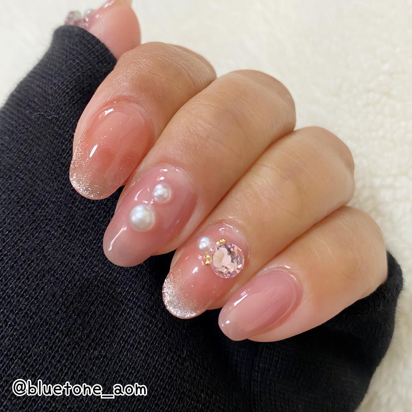 ネイルパーツ/セリア/ネイルチップ・パーツを使ったクチコミ（3枚目）