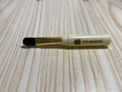 ロケット型 メイクブラシ/DAISO/メイクブラシを使ったクチコミ(5枚目)