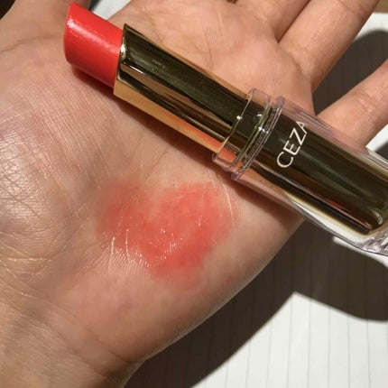 ラスティンググロスリップ/CEZANNE/口紅を使ったクチコミ(1枚目)