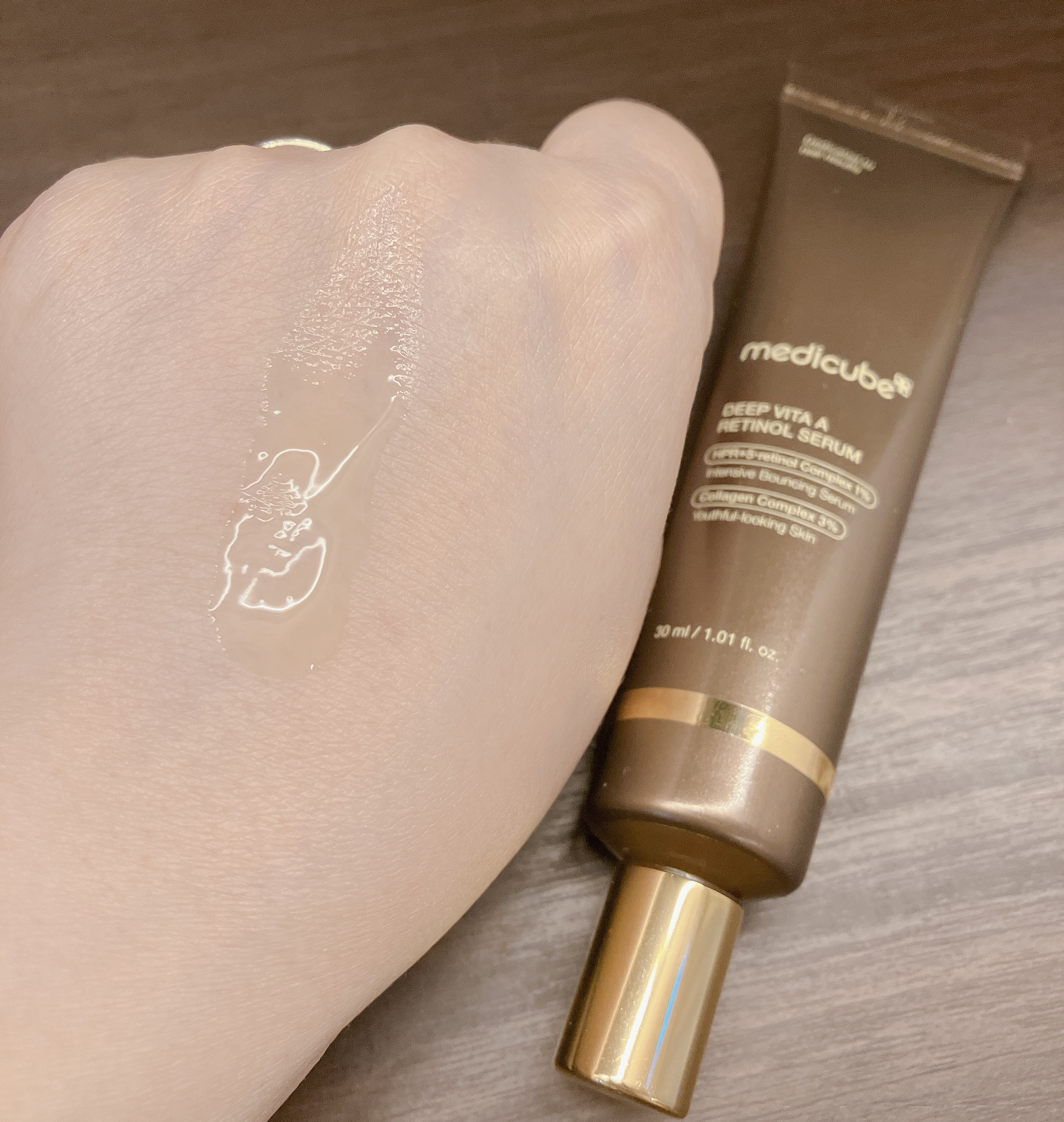 ディープビタAレチノールセラム/MEDICUBE/美容液を使ったクチコミ（2枚目）