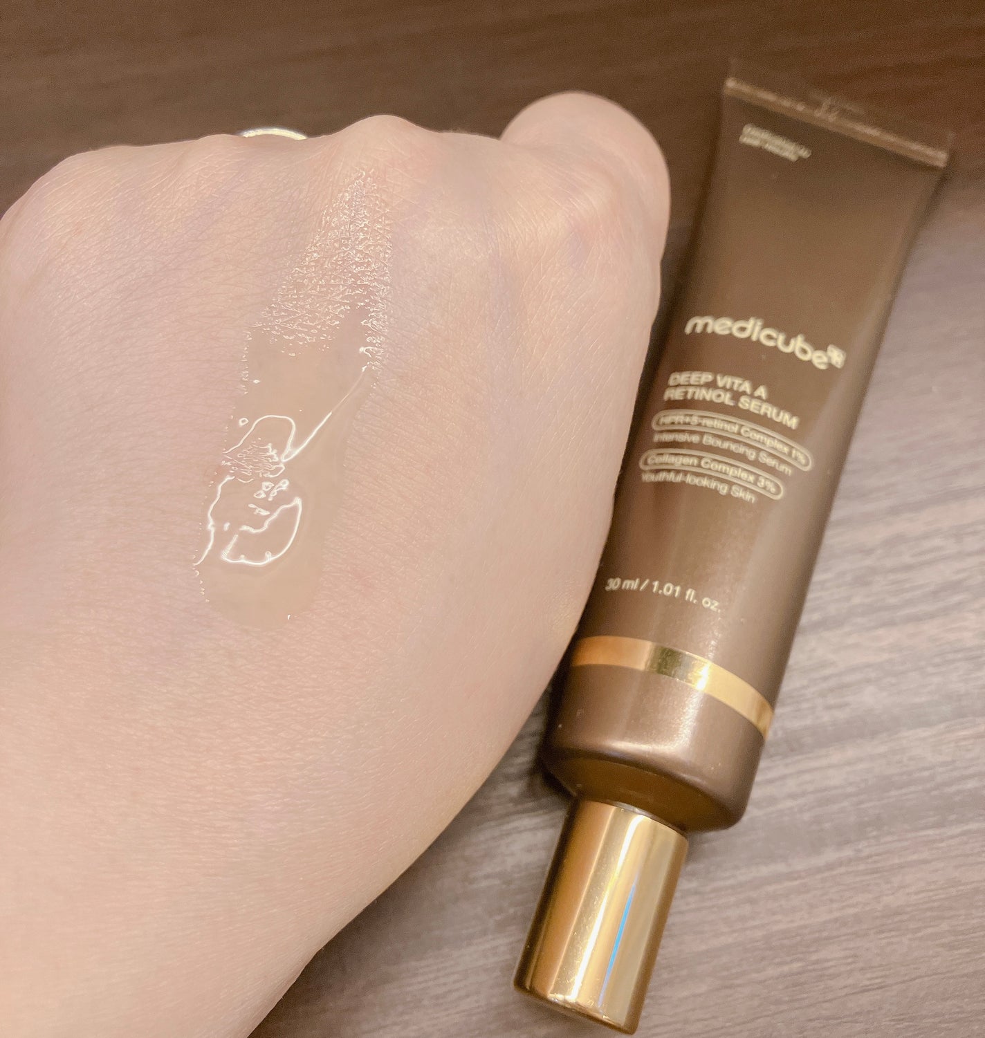 ディープビタAレチノールセラム/MEDICUBE/美容液を使ったクチコミ(2枚目)