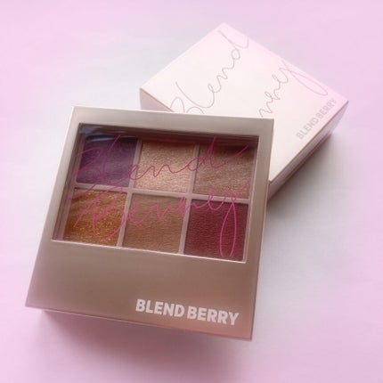 オーラクリエイション/BLEND BERRY/アイシャドウパレットを使ったクチコミ(5枚目)