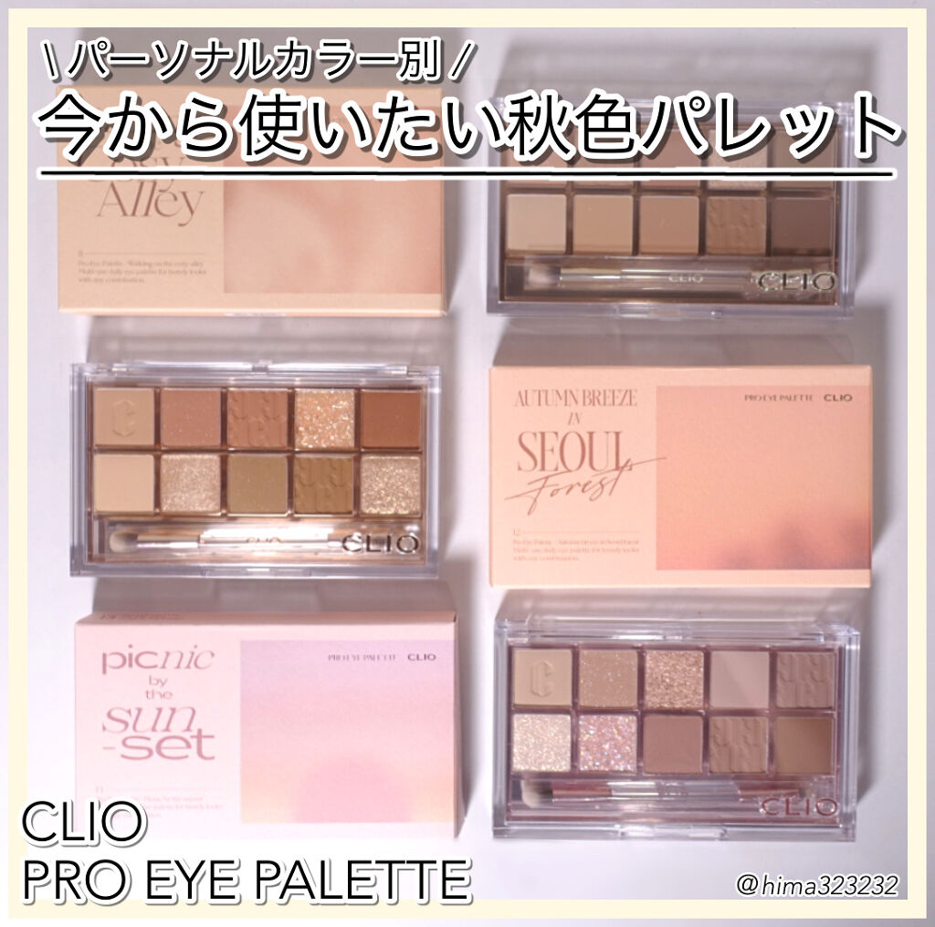 プロ アイ パレット/CLIO/アイシャドウパレットを使ったクチコミ（1枚目）