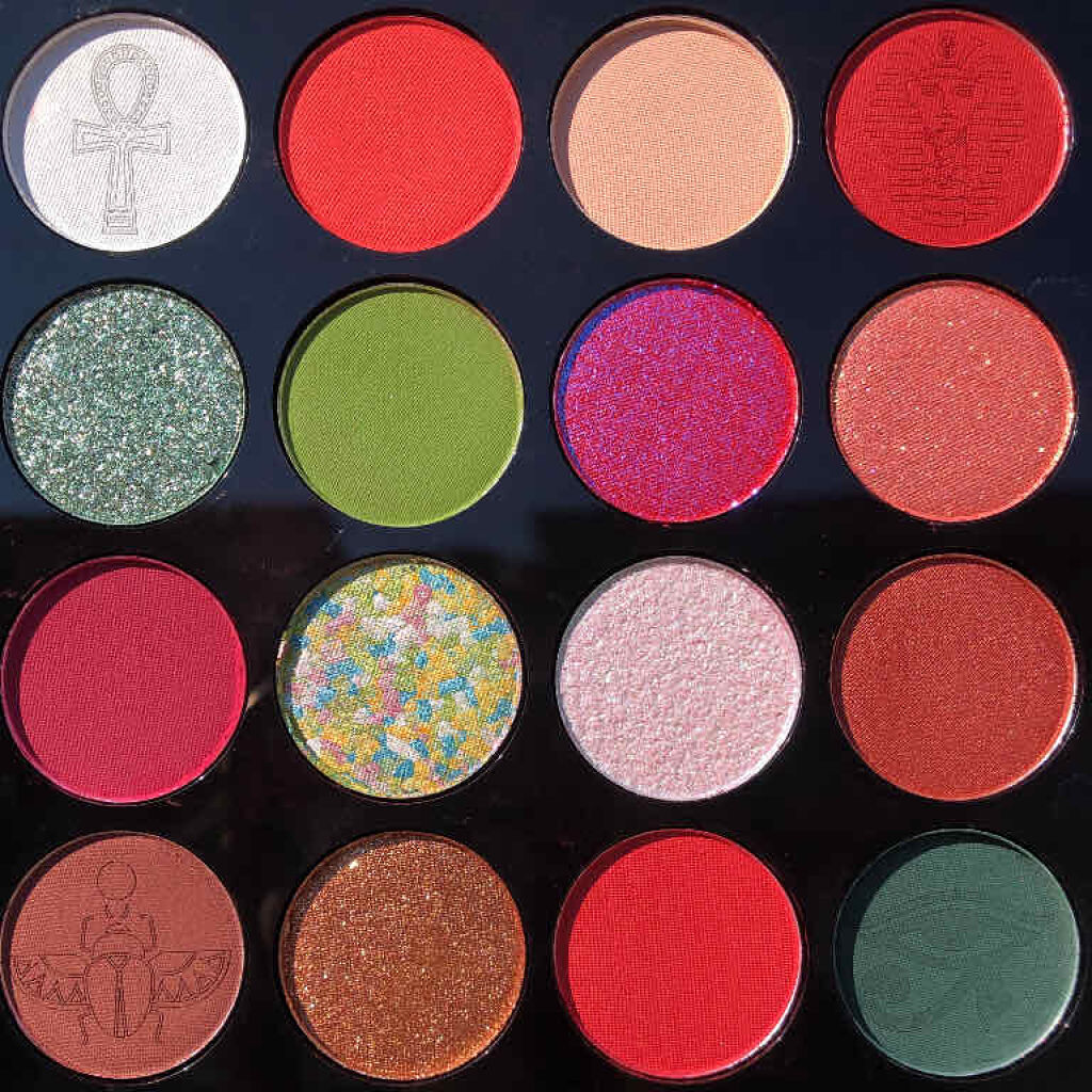 大英博物館 エジプトシリーズ アイシャドウパレット/ZEESEA/アイシャドウパレットを使ったクチコミ（2枚目）