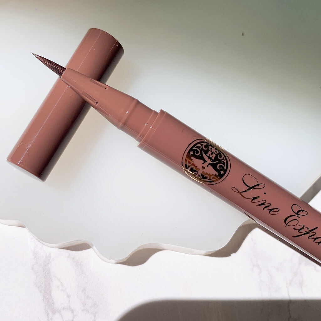 ラインエキスパンダー  BE716 葉脈/MAJOLICA MAJORCA/リキッドアイライナーを使ったクチコミ（2枚目）