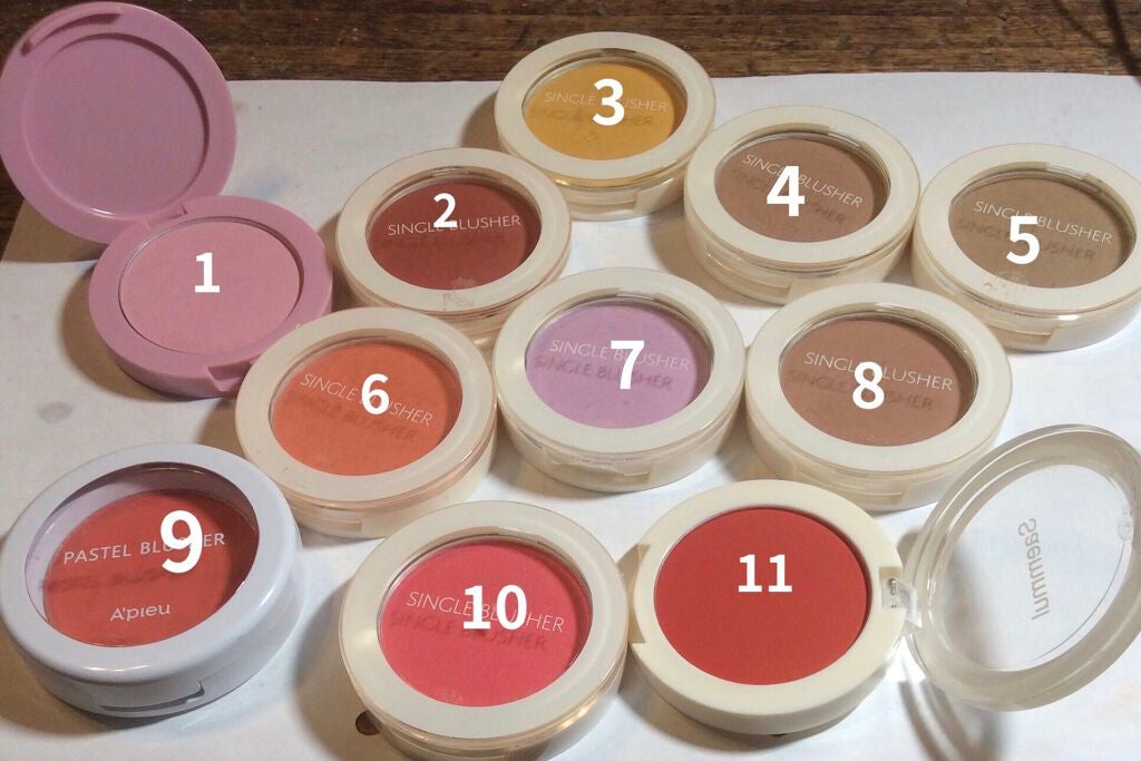 アピュー パステルブラッシャー/A’pieu/パウダーチークを使ったクチコミ(3枚目)