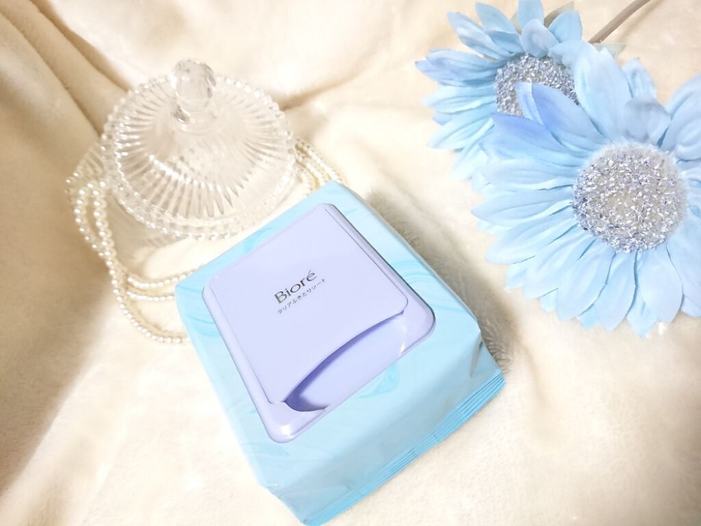 クリアふきとりシート/ビオレ/クレンジングシートを使ったクチコミ(1枚目)