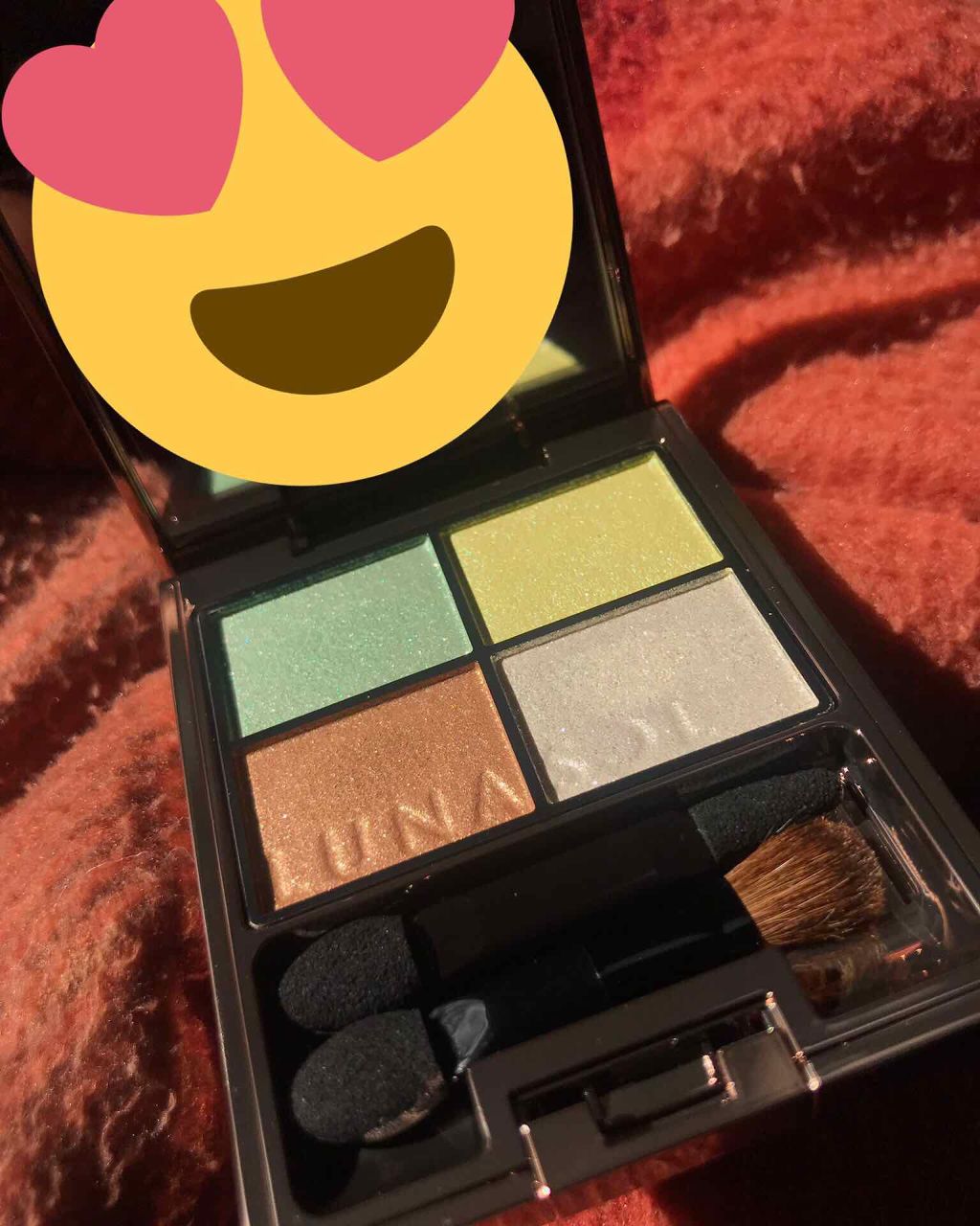 シアーコントラストアイズ/LUNASOL/アイシャドウパレットを使ったクチコミ(2枚目)