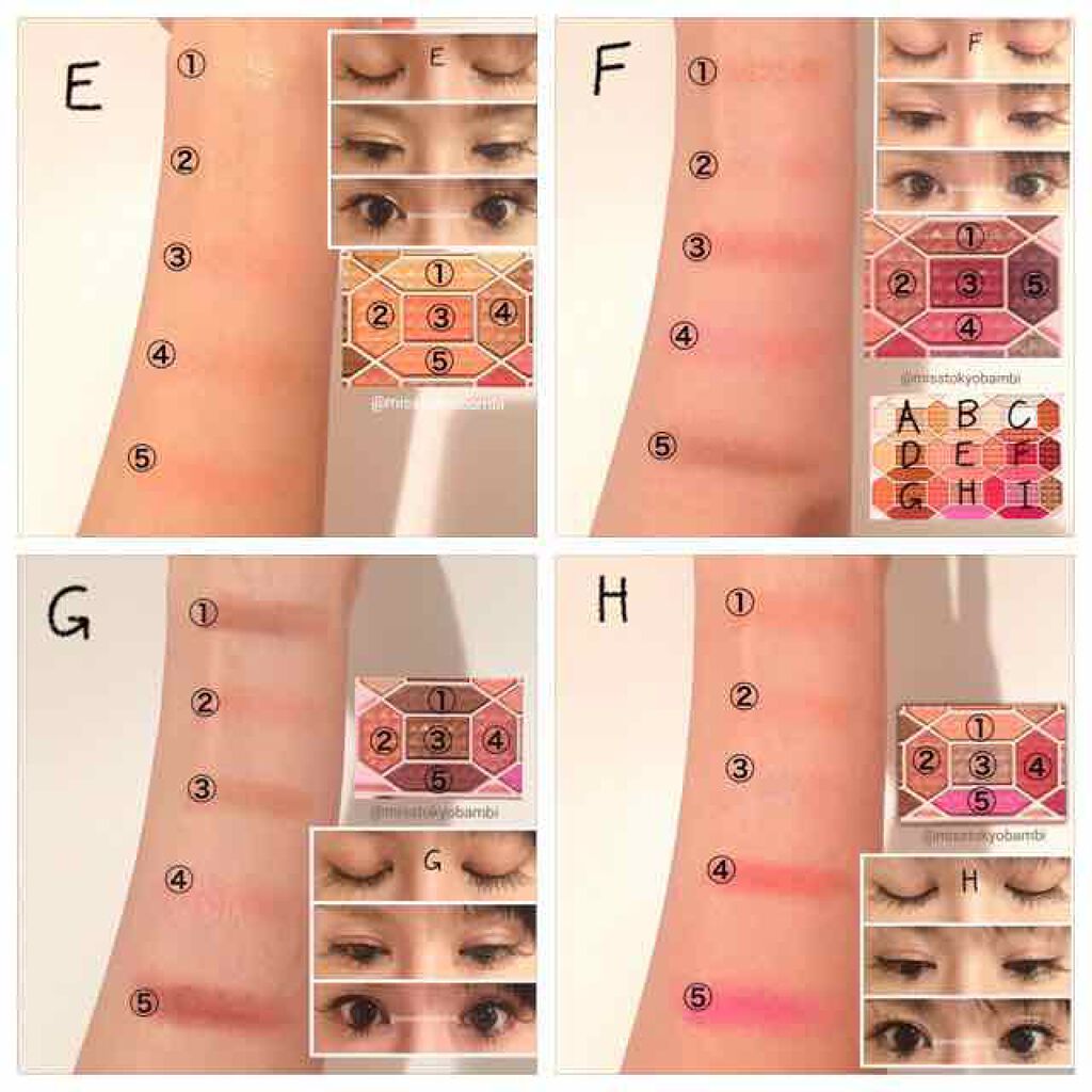 33色プロアイシャドウパレット/Dolly Angel/アイシャドウパレットを使ったクチコミ（3枚目）