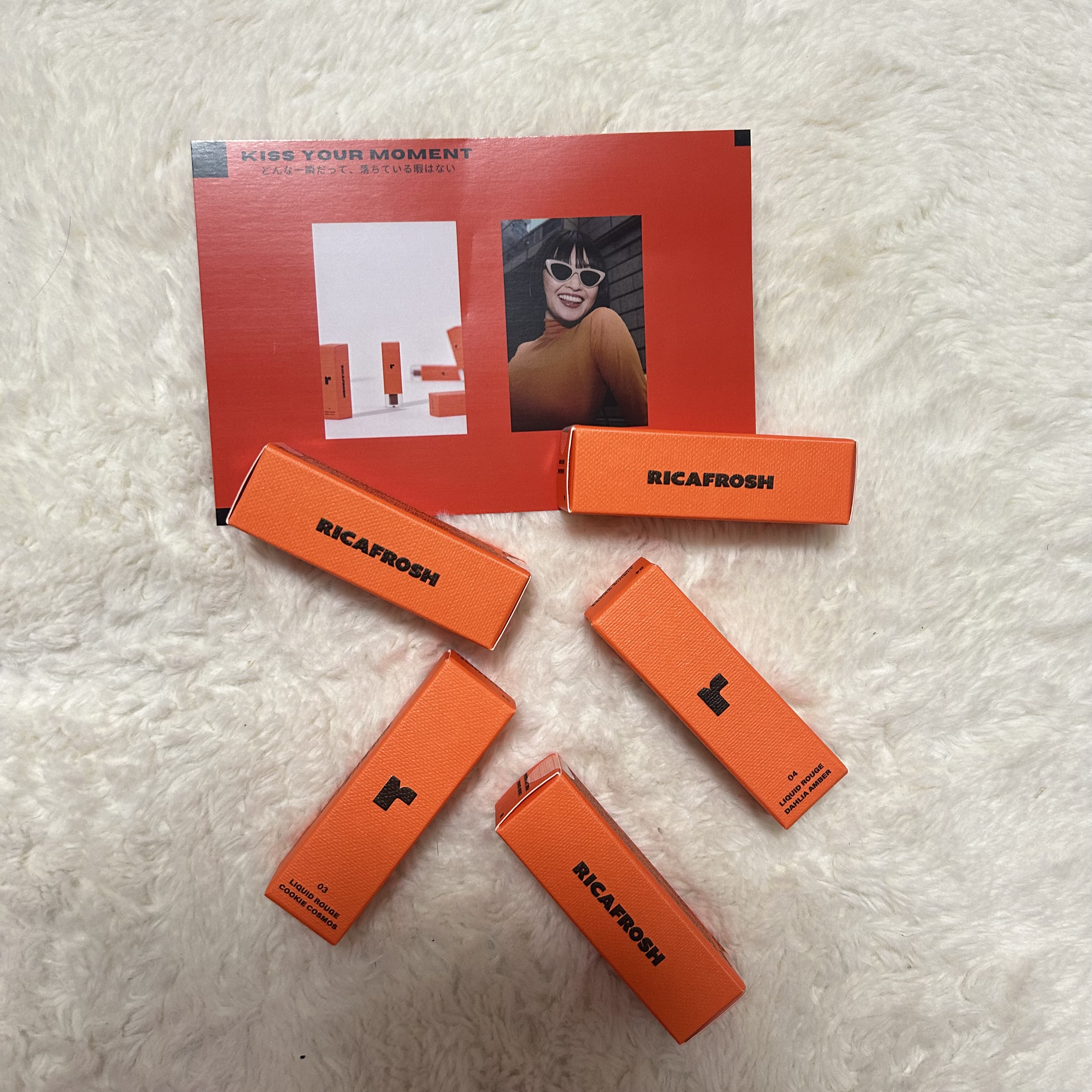 フルーティントブーケ/RICAFROSH/リップティントを使ったクチコミ（1枚目）