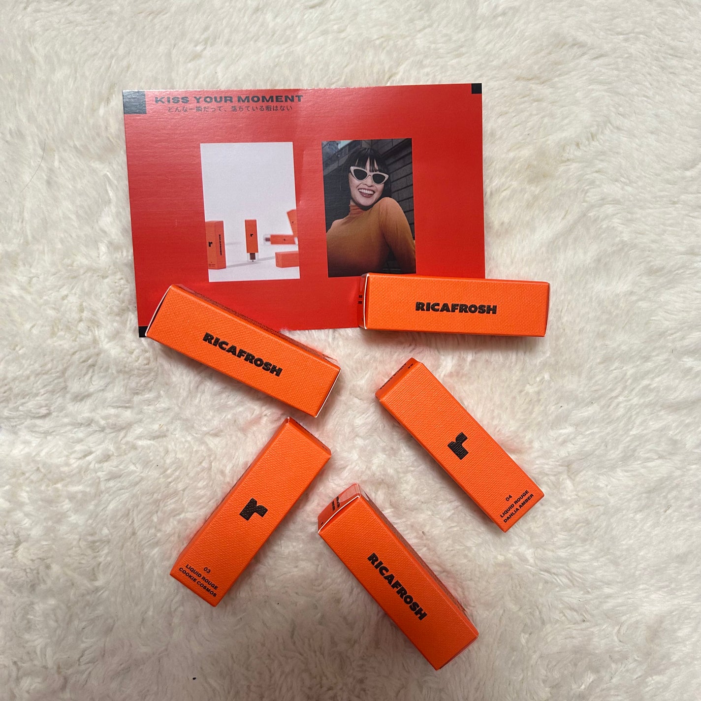 フルーティントブーケ/RICAFROSH/リップティントを使ったクチコミ(1枚目)