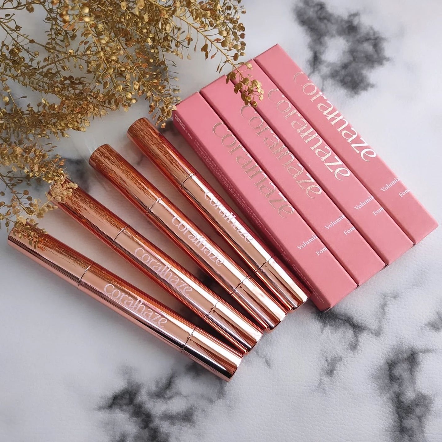 ボリューマイジングフォンデュリップ/Coralhaze/口紅を使ったクチコミ(2枚目)