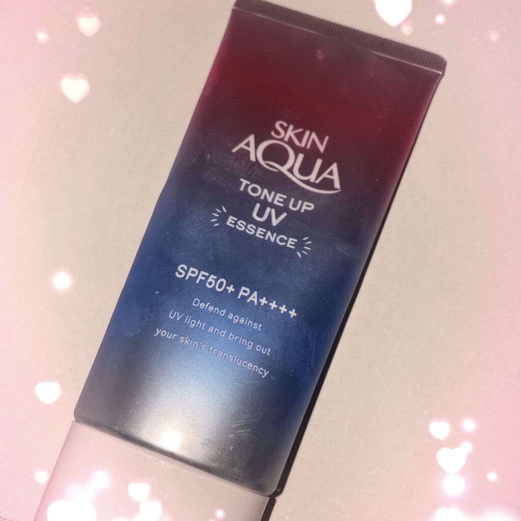 スキンアクア トーンアップUVエッセンス/スキンアクア/日焼け止めクリームを使ったクチコミ（1枚目）