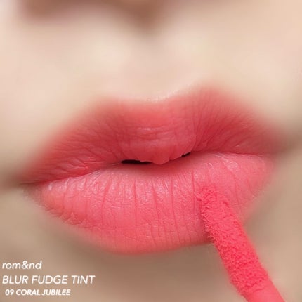 rom&nd ブラーファッジティント/rom&nd/リップティントを使ったクチコミ(4枚目)