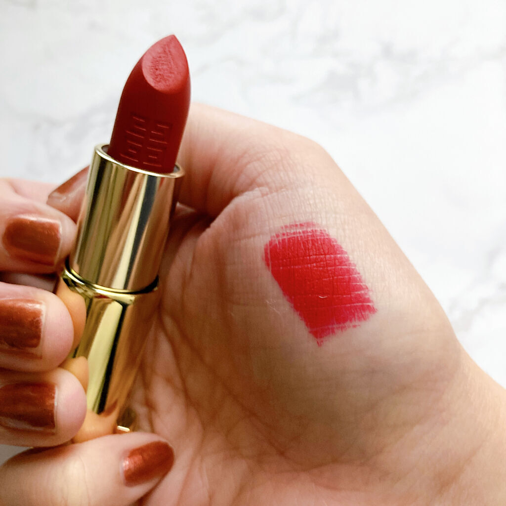 ルージュ・ジバンシイ・ベルベット/GIVENCHY/口紅を使ったクチコミ（2枚目）