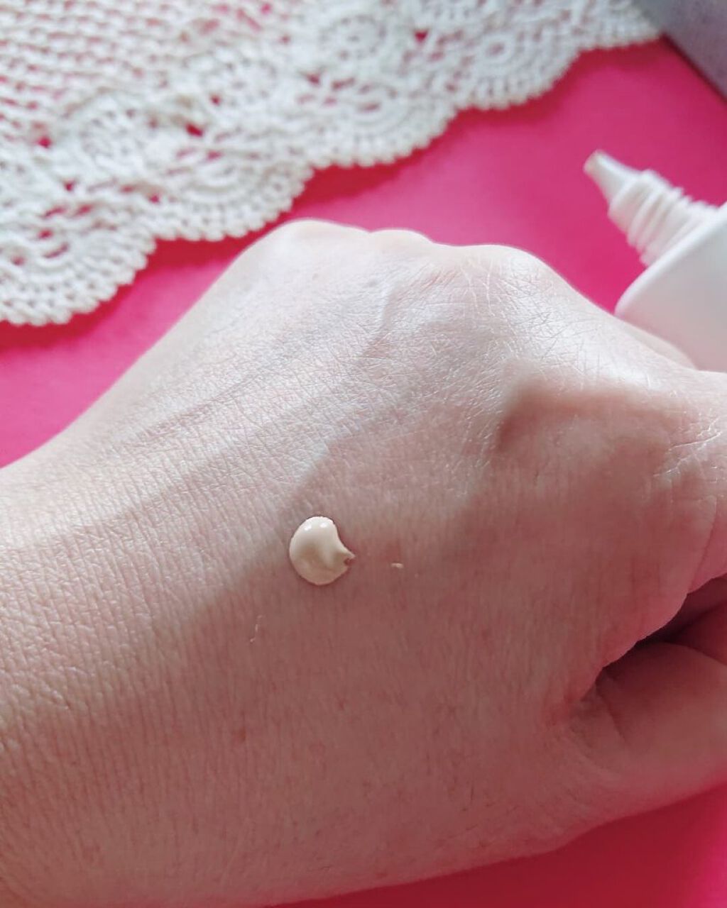 コンフォート メイククリーム〈色つき美容クリーム〉/ESPRIQUE/化粧下地を使ったクチコミ（2枚目）