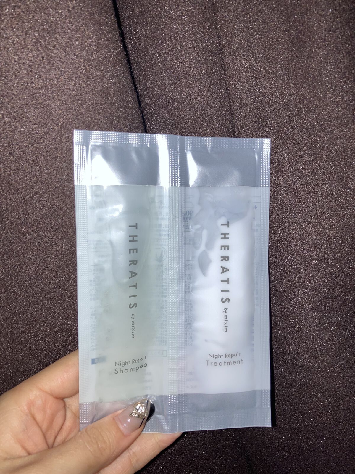 ナイトリペア シャンプー/ヘアトリートメント/THERATIS/シャンプー・コンディショナーを使ったクチコミ（1枚目）