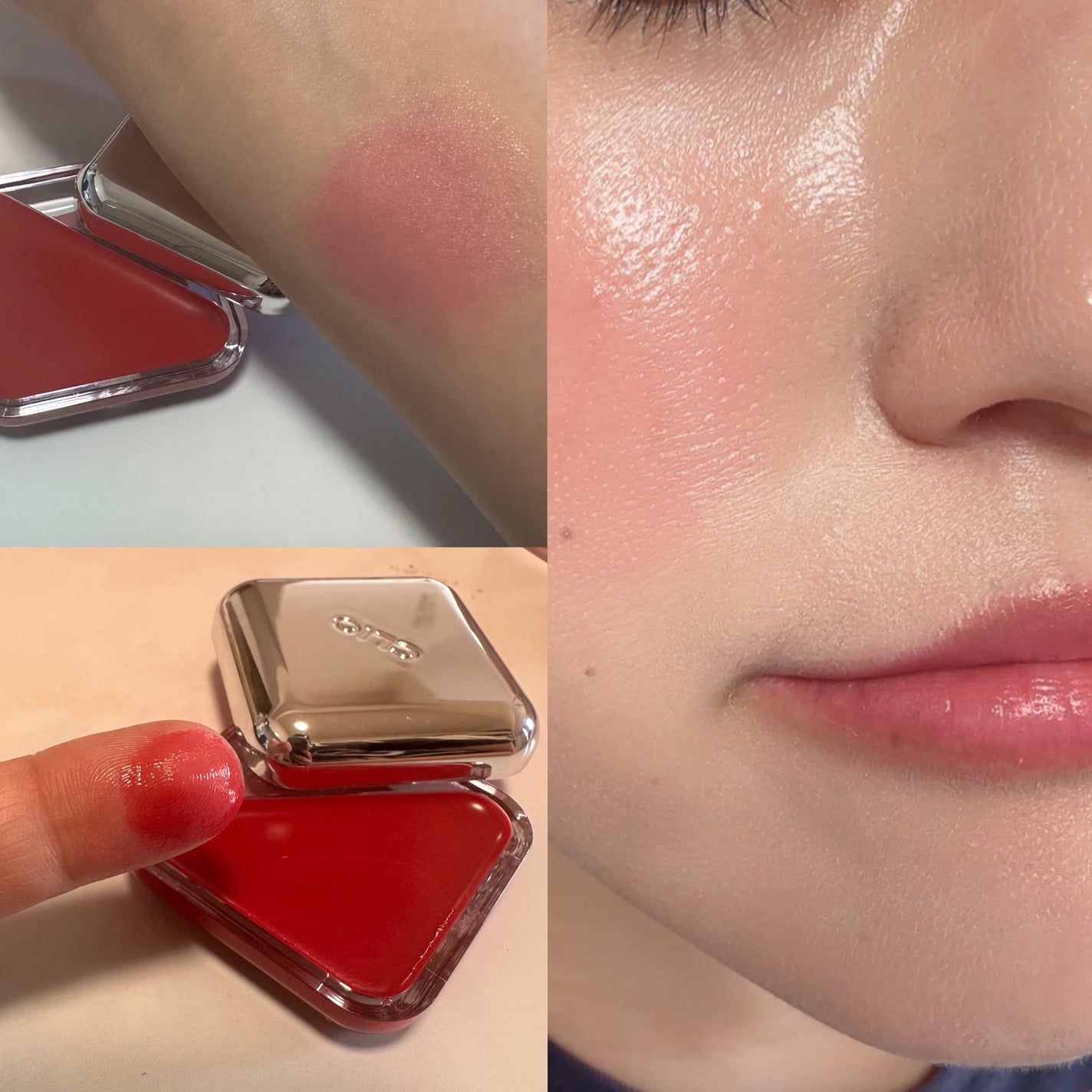 エッセンシャル リップチーク タップ/CLIO/ジェル・クリームチークを使ったクチコミ(2枚目)