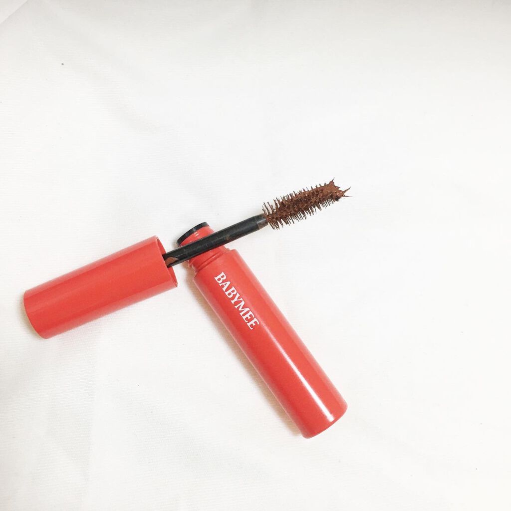 ニュアンスカラーマスカラ/BABYMEE/マスカラを使ったクチコミ(4枚目)
