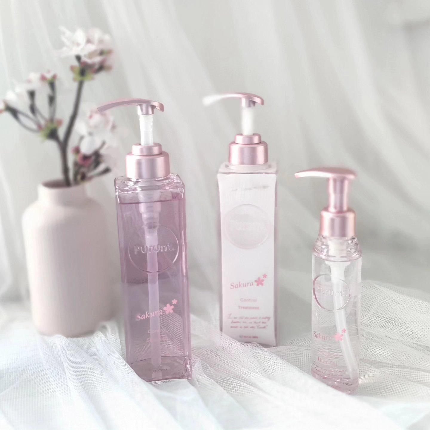 プルント　コントロールペアセット　サクラ/Purunt./ヘアケア・スタイリングを使ったクチコミ（1枚目）