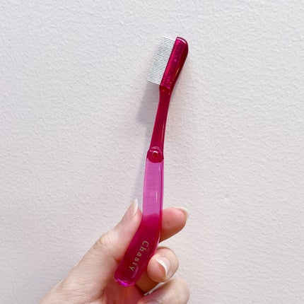 マスカラコーム メタルN(ナチュラル)/チャスティ/その他化粧小物を使ったクチコミ(1枚目)