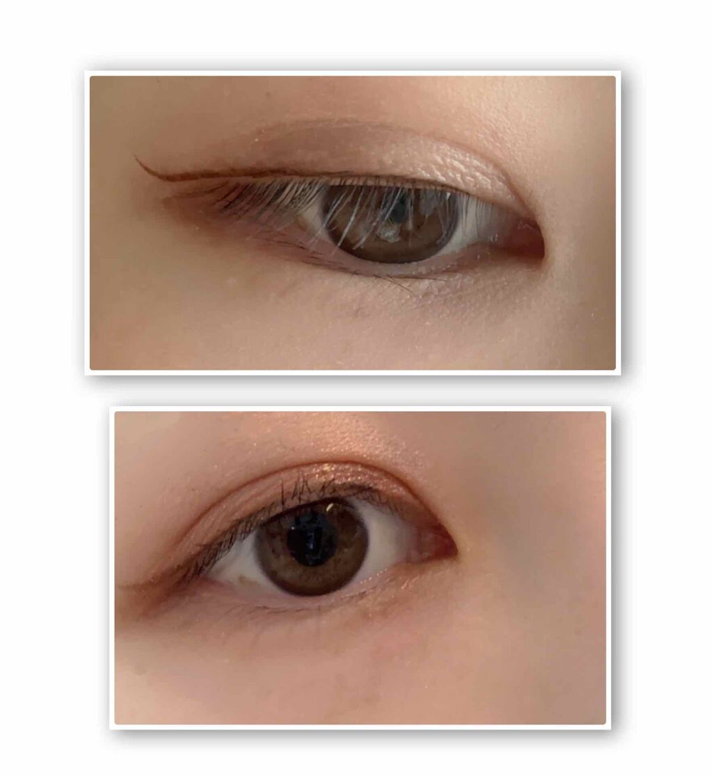 スキルレスライナー/LUMIURGLAS/リキッドアイライナーを使ったクチコミ（2枚目）