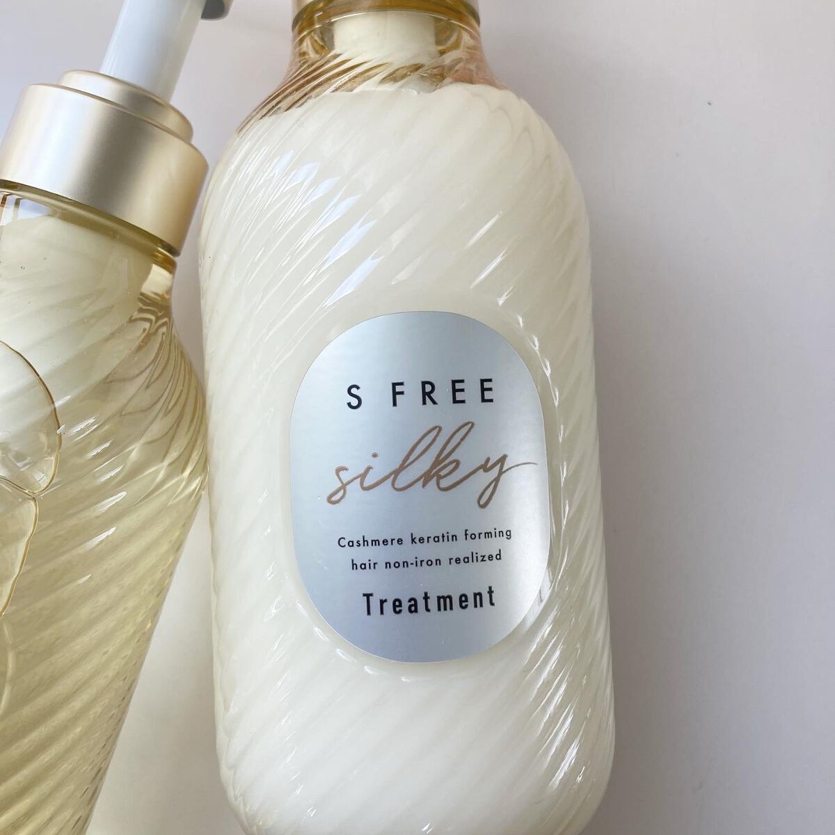 シャンプー シルキースムース／トリートメント シルキースムース /S FREE/市販シャンプーを使ったクチコミ（3枚目）