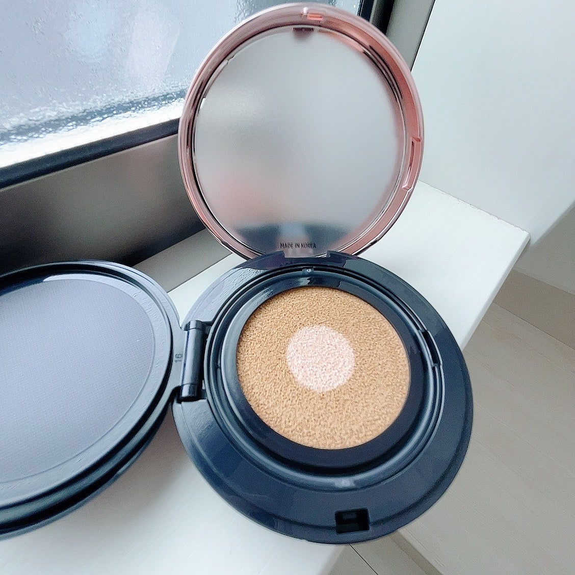 フローレス ルミエール ラディアンス パーフェクティング トーンアップ クッション/ローラ メルシエ/クッションファンデーションを使ったクチコミ(3枚目)