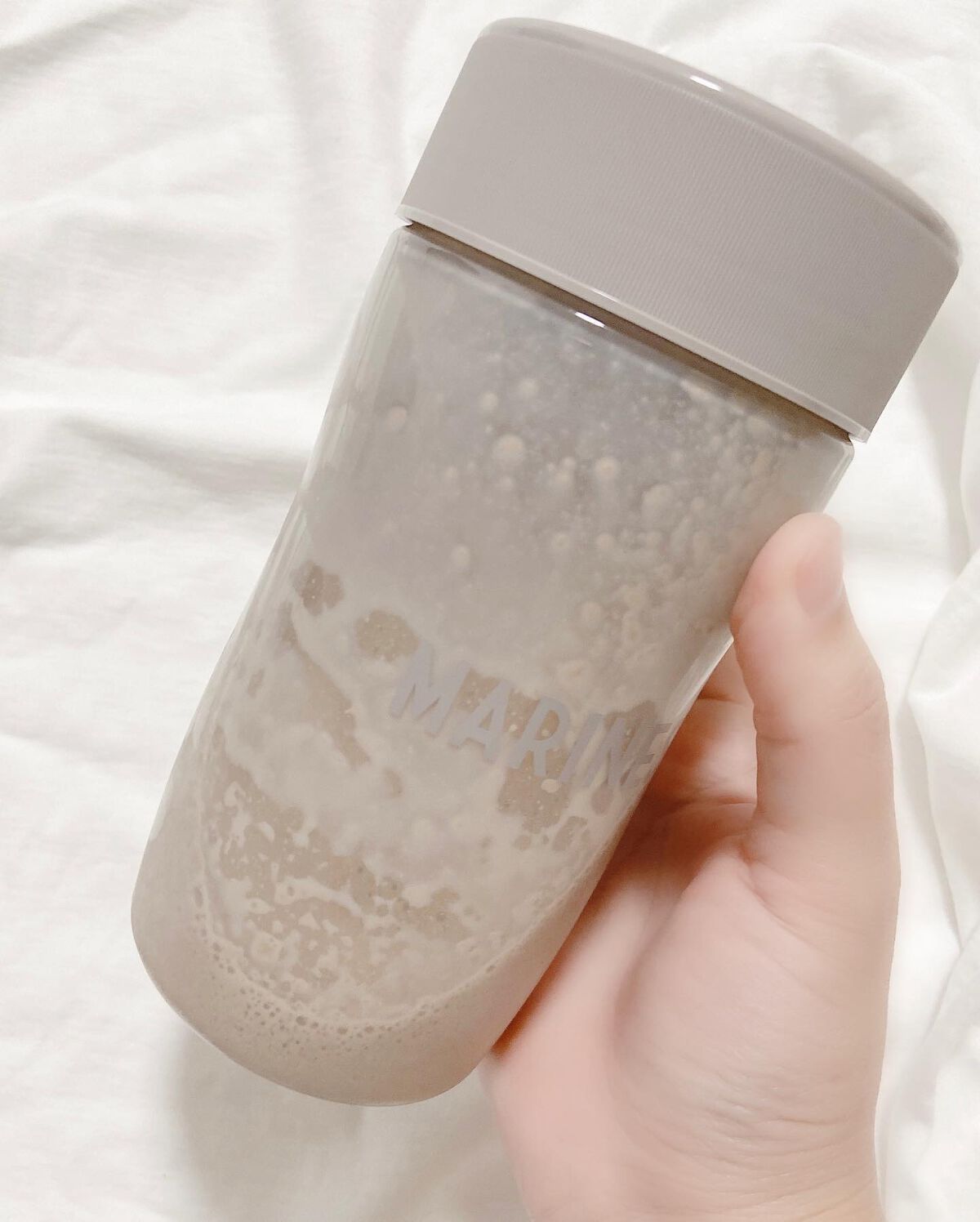 マリネスプロテイン(リッチチョコレートフレーバー)/mariness/その他プロテインを使ったクチコミ(6枚目)