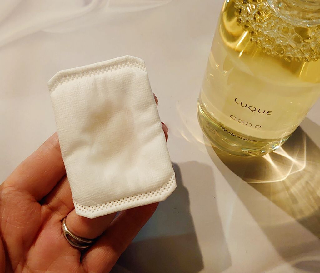 ルクエ コンク/ナリス化粧品/拭き取り化粧水を使ったクチコミ(3枚目)