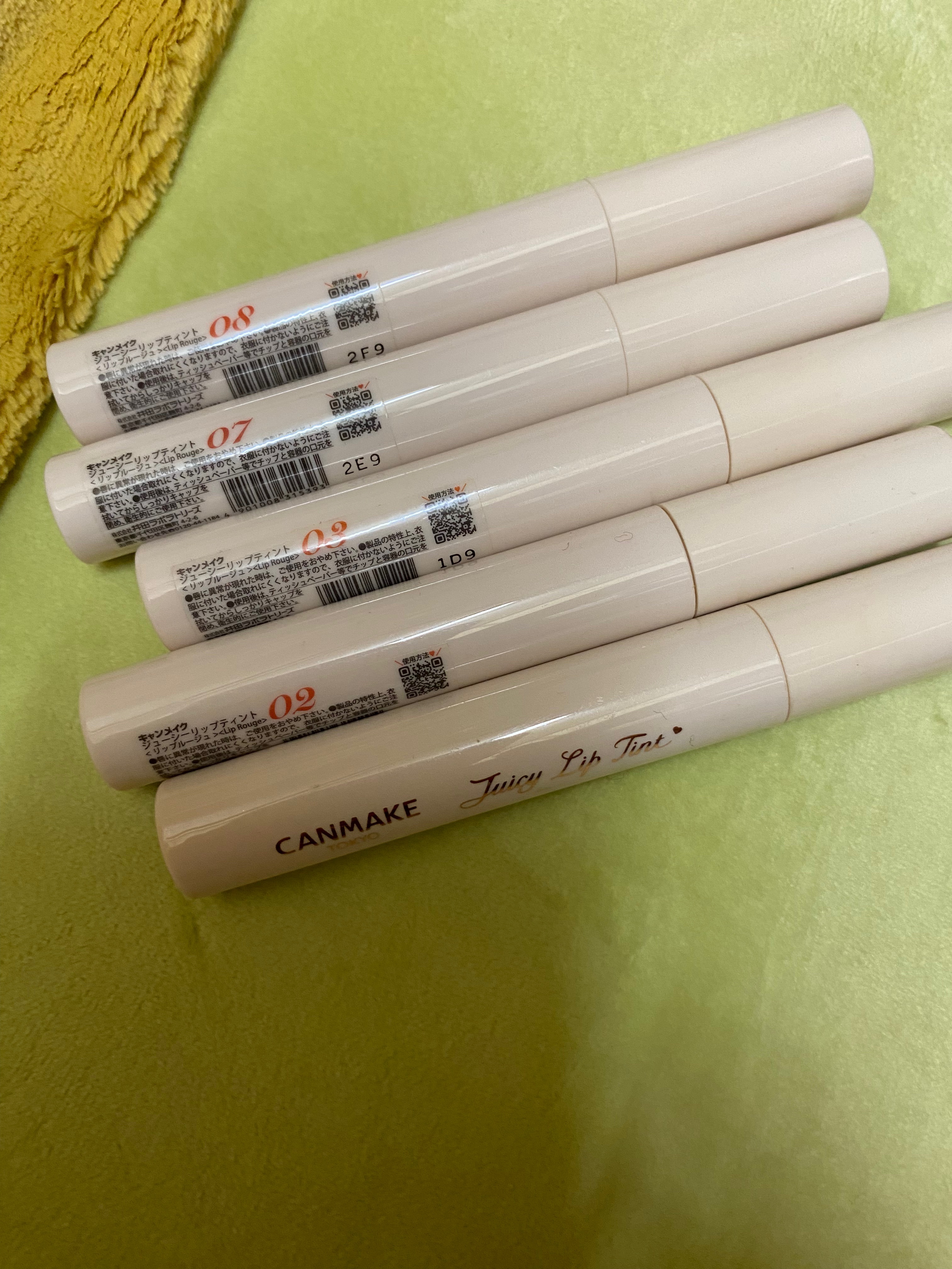 ジューシーリップティント/キャンメイク/口紅を使ったクチコミ（2枚目）